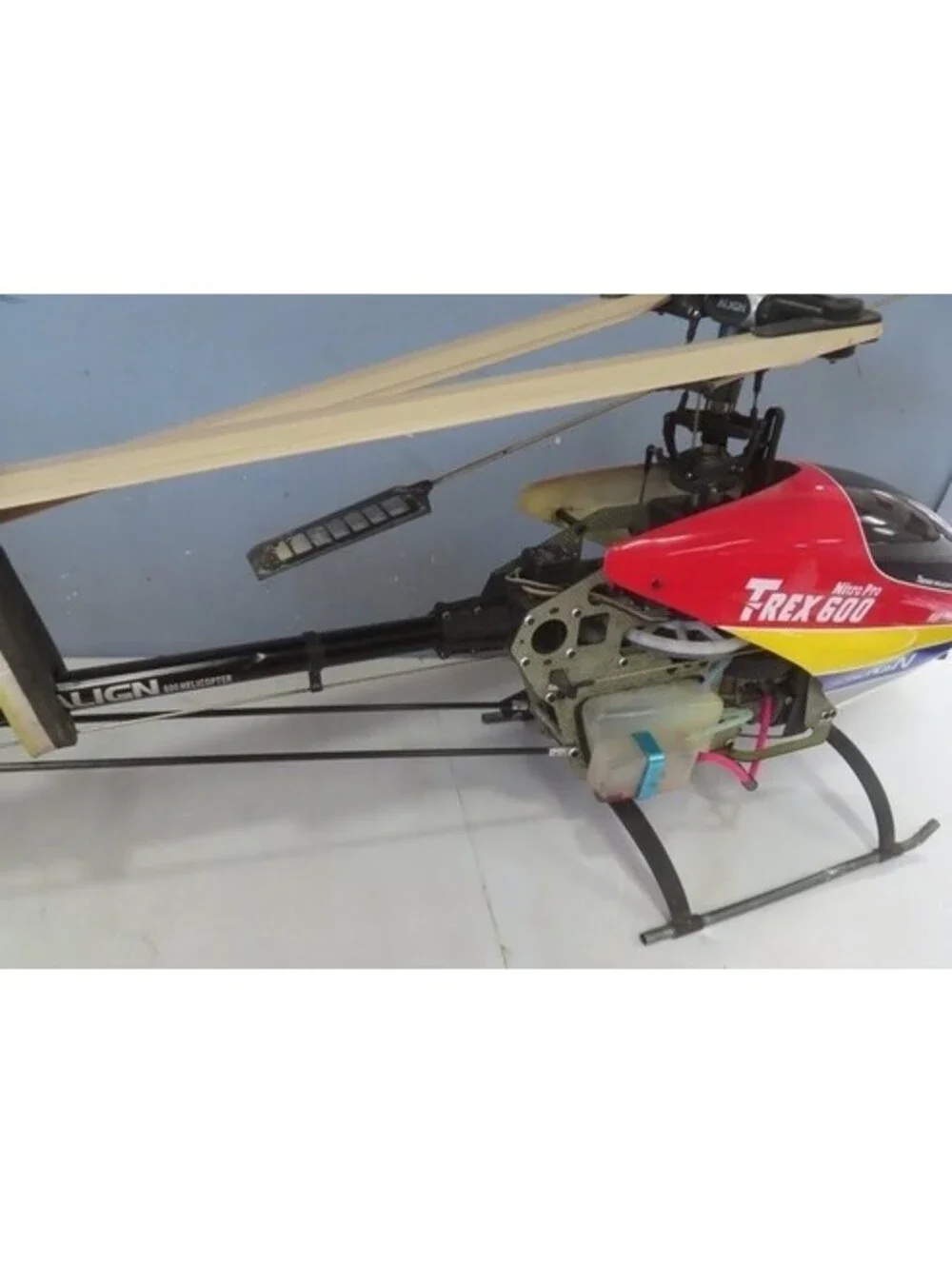 Nitro Pro Align T-Rex Helicopter 600 Nitro AS IS UNTESTED- Over 4 FT! RC  Hobby